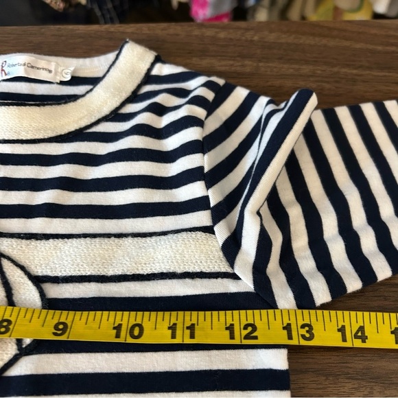 Roberta di Camerinoe Striped Kids Shirt with Bow Accent 6 - Picture 11 of 13